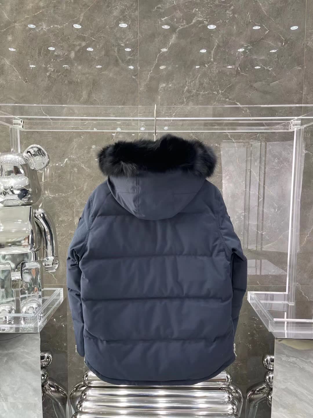 Moose Knuckles Hooded Down Jacket
